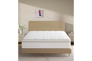 Huyamy Full Mattress,Hybrid 10 Inch Full Size Mattress in a Box,Memory Foam & Individually Pocket Spring for Pain Relief,Medium Firm Full Mattresses,CertiPUR-US.