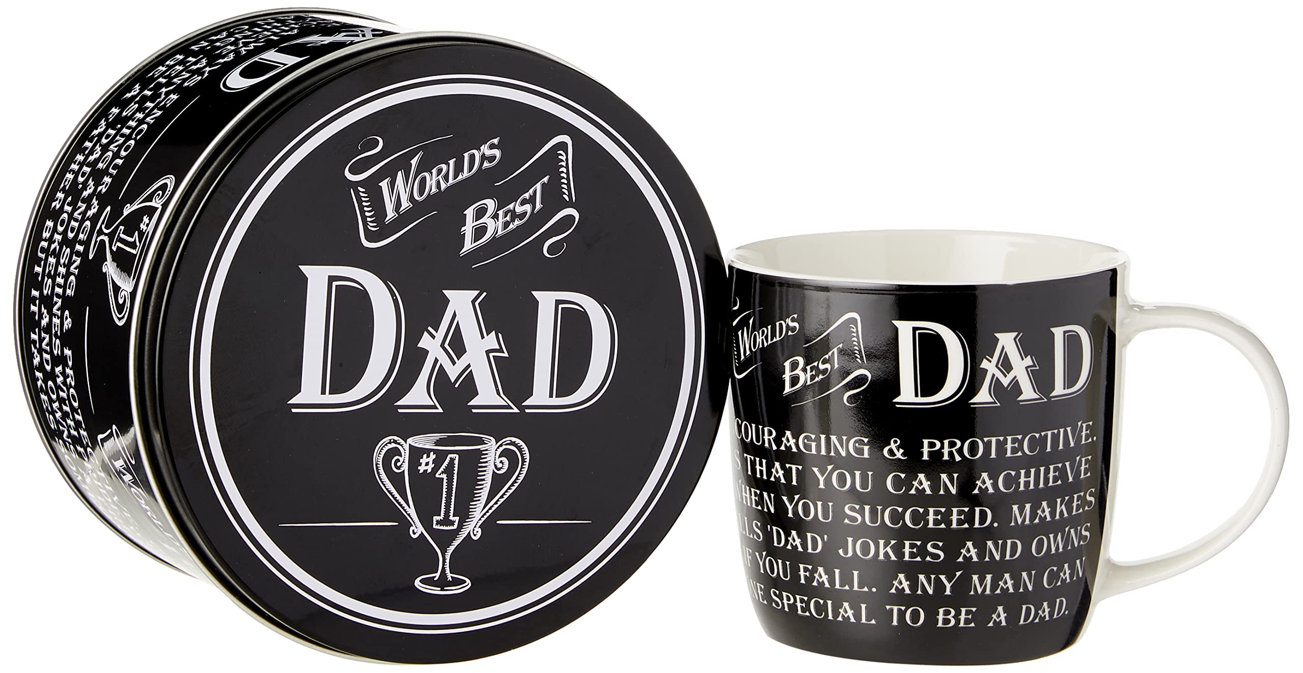 Arora Ultimate Gift for Man 8811 Dad Mug in Tin, Ceramic