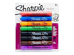 Sharpie Flip Chart Markers, Bullet Tip, Assorted