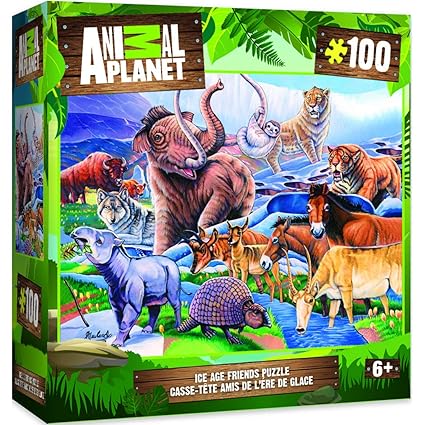 MasterPieces Animal Planet Ice Age Friends - 100 Piece Kids Puzzle