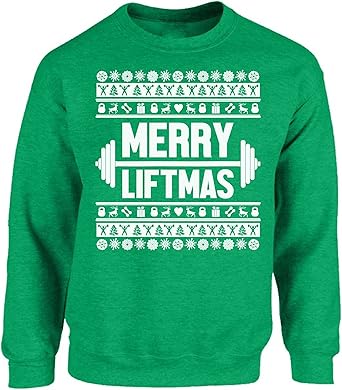 merry liftmas christmas sweater