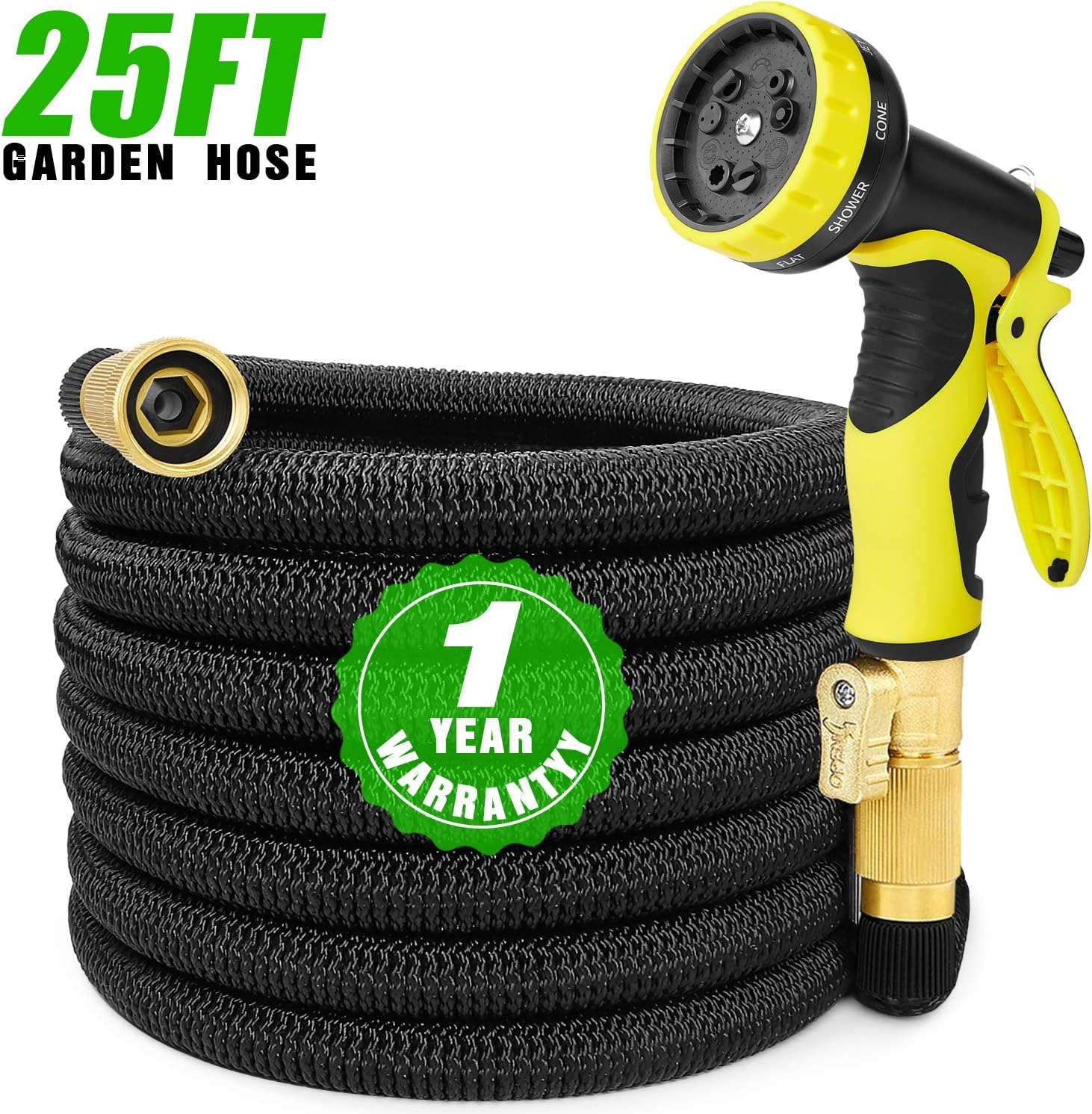 Best Spiral Garden Hose 25 Feet