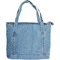 Amazon.com: Denim Tote Light Weight Shoulder Handbag Unisex