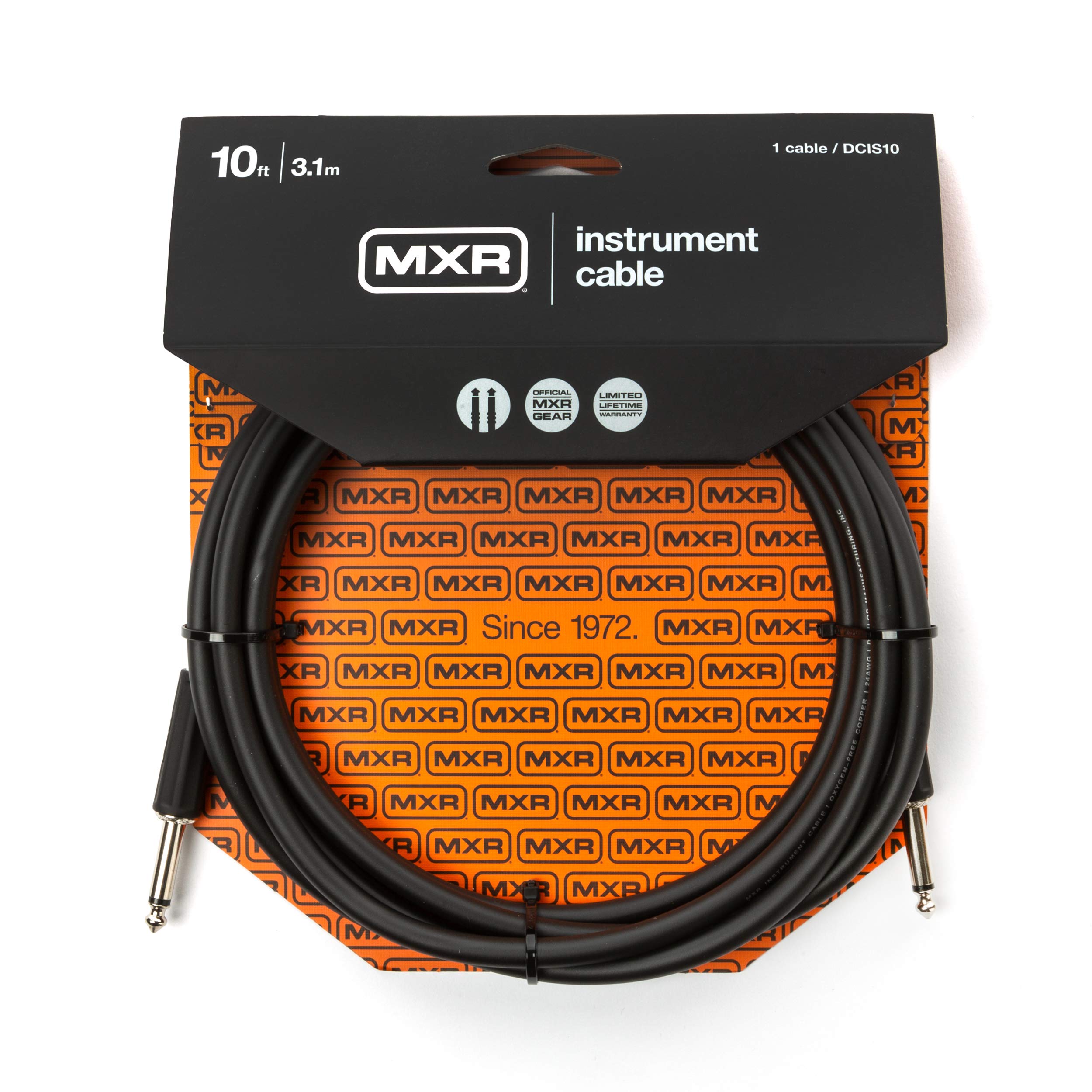 MXR DCIS10 Cable -10ft - 3.1m - Instrument Cable - Each