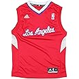Los Angeles Clippers NBA Youth Big Boys (8-20) Team Logo Road Replica Jersey - Red