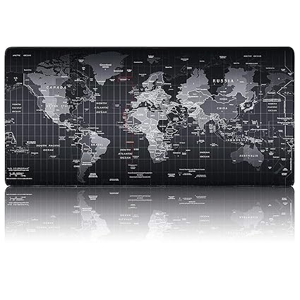 FEIGO Speed Gaming Mauspad 400x900 Büro Schreibtischunterlage Wasserdicht Matte rutschfest Gummi-Mäusepads für Computer, PC u