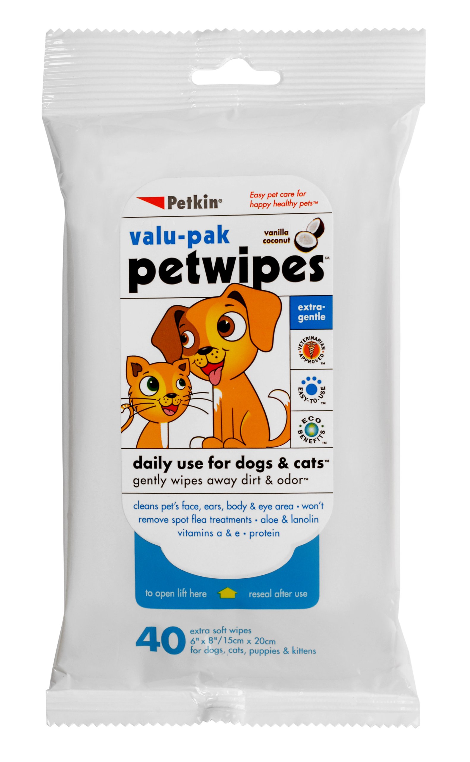 Petkin Eco pet Wipes