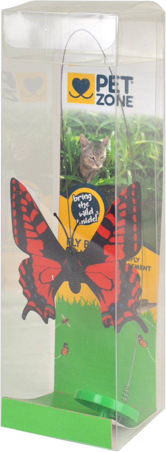 pet zone fly by spinner cat toy