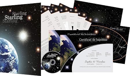 Starling Registre Des étoiles Acheter Une étoile Nommer