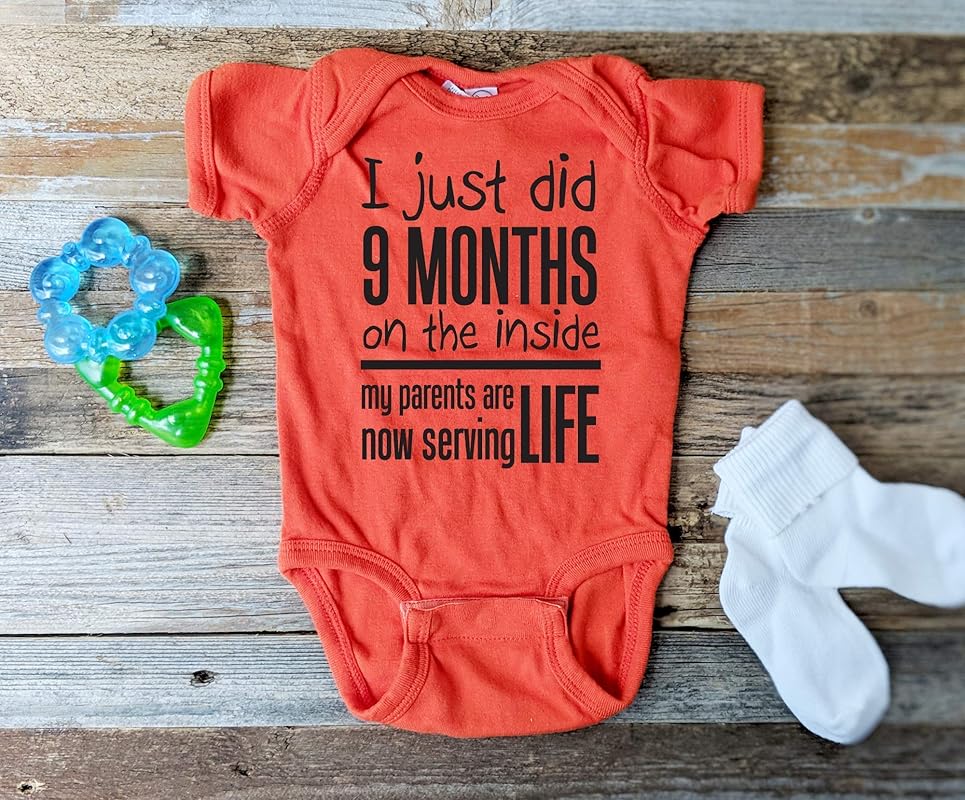 just did 9 months on the inside onesie