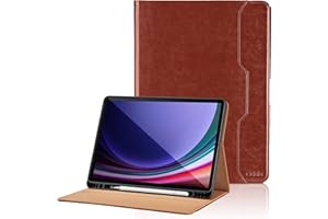 Oduio for Samsung Galaxy Tab S10 Lite /S10FE/S9FE/S9 Case (SM-X400/SM-X406B/SM-X520/X526B/X510/X516B/X710/X716B) - PU Leather