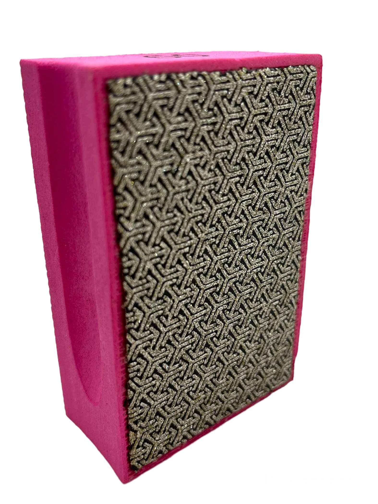 Diamond Grinding Wedge Grit 60 – Heavy Duty Sanding Block for Tiles, Porcelain, Marble, Concrete & Stone – Edge Smoothing & Shaping Tool – Outillage Carreleur 2.0