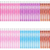 JJUNW 50Pcs Cuticle Pusher Cuticle Trimmer Professional V Shaped Cuticle Remover Manicure Dead Skin Removal Tool for Fingernail Toenail