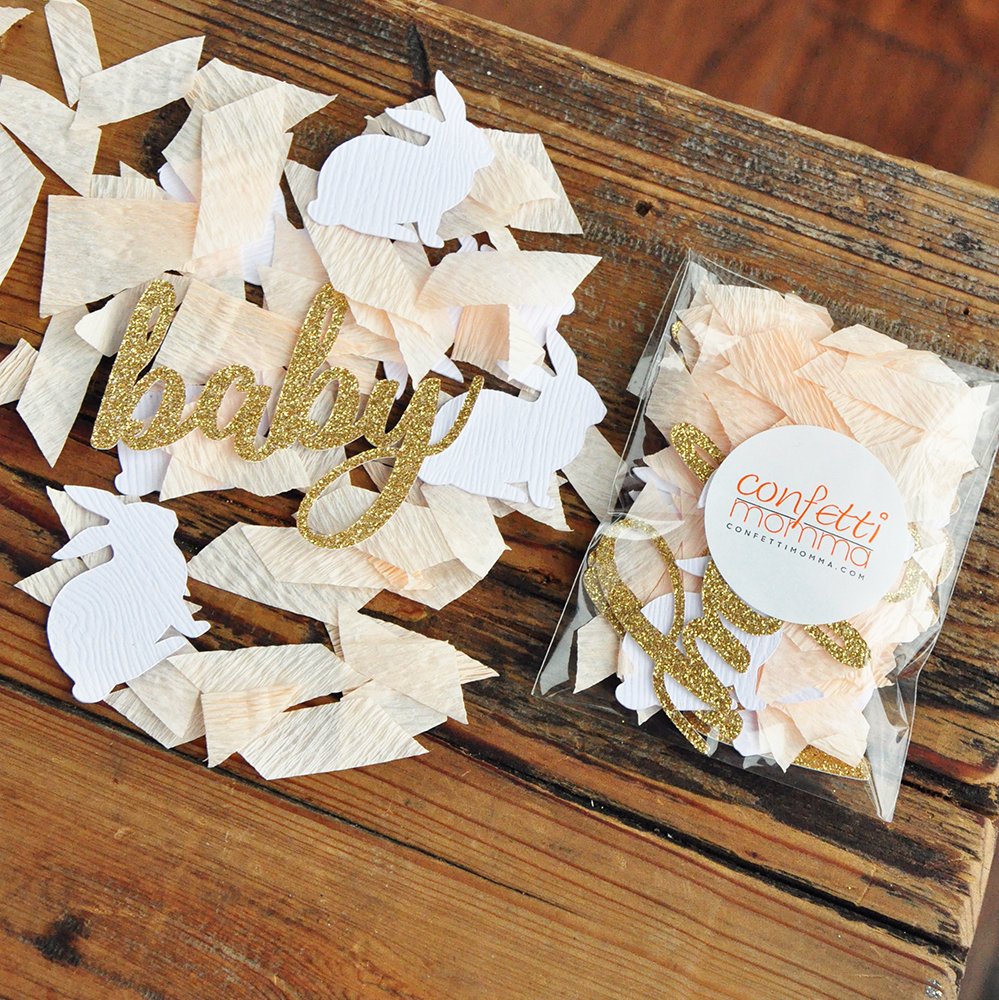 bunny baby shower decorations