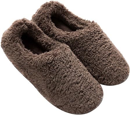 mens fluffy slippers