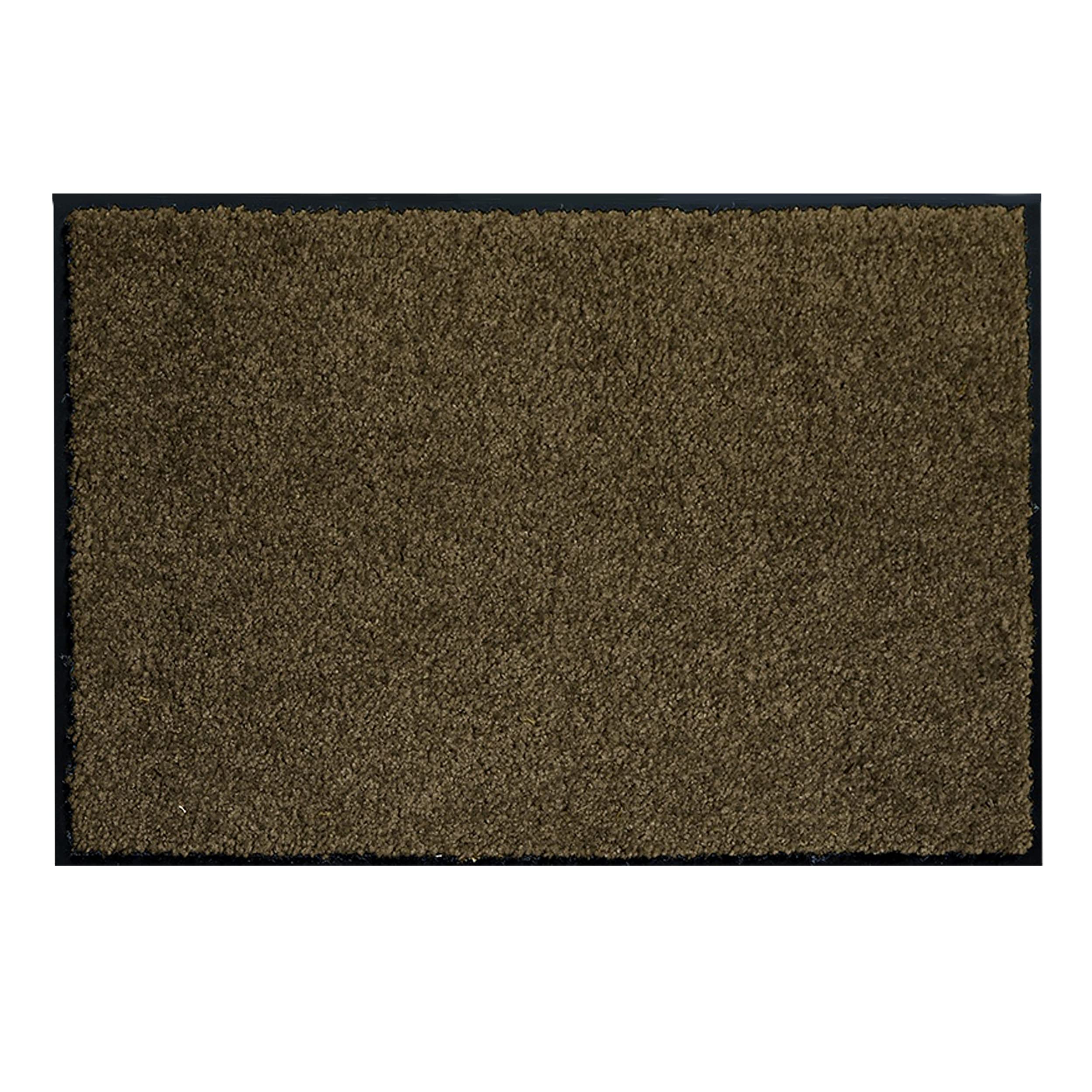 ASTRA Dirt Trapper Mat - Washable Doormat - Robust - Durable - Indoor Use - Brown - 60 x 90 cm โ image 1