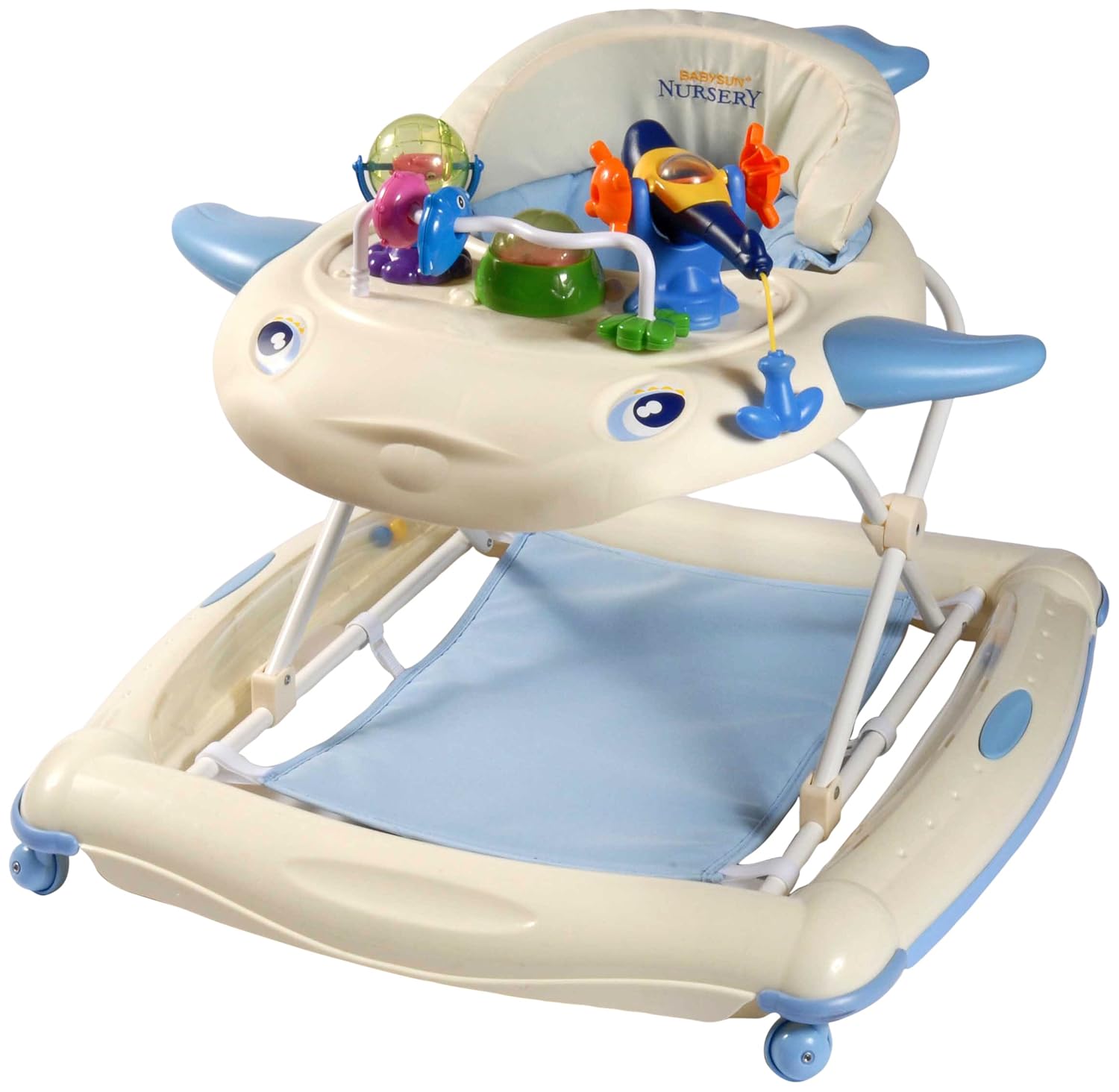 Amberfreda Com Actividad Y Entretenimiento Bebe Diseno De Ballena Andador De Bebe Babysun Bn33 Nursery