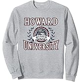 Howard University Bison Laurels Logo Officially Licensed Sweatshirt