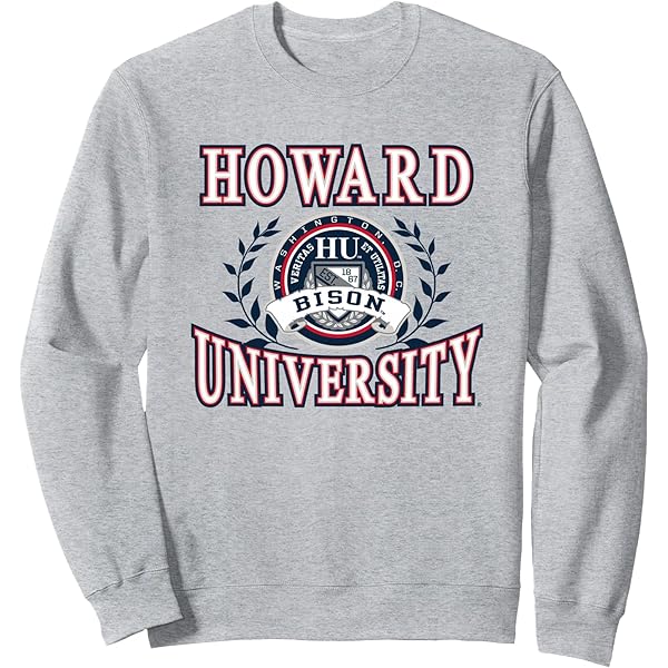 Amazon.com: Howard University Official Circle Logo Unisex