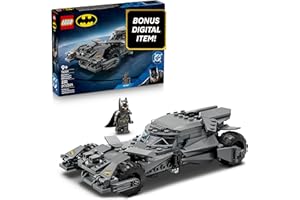 LEGO DC Batman: Batman v Superman Batmobile Building Blocks Set - Super Hero Toy for Kids, Boys & Girls, Ages 9+ - with Armor