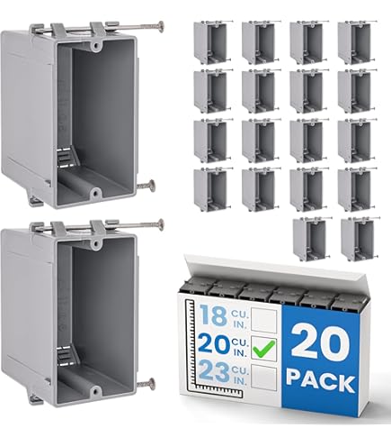 Carlon Lamson & Sessons B455A-UPC Four Gang Box with Captive Nails