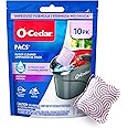 O-Cedar PACS Hard Floor Cleaner, Lavender Scent 10 Count (1-Pack) | Made with Naturally-Derived Ingredients | Safe to Use on 
