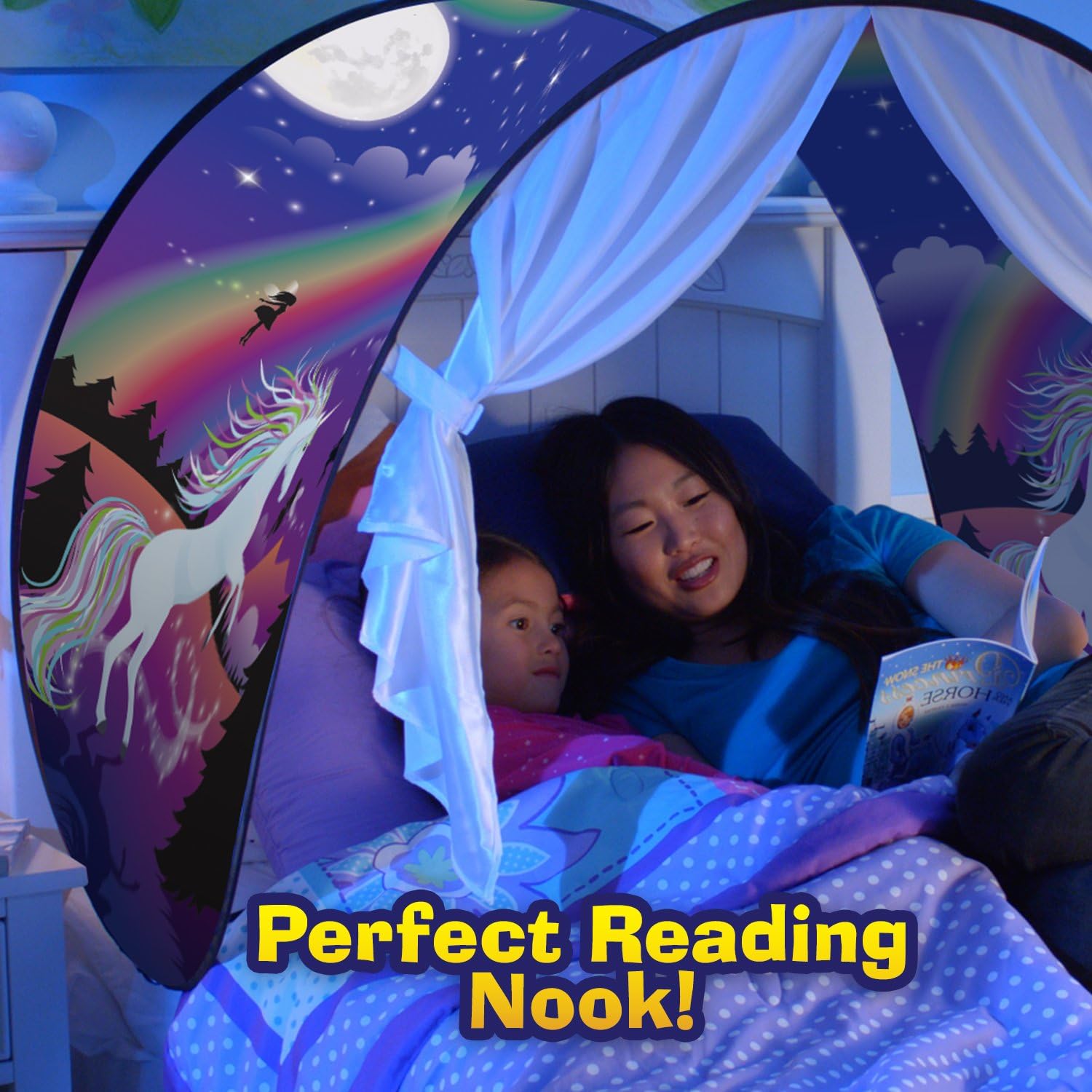 unicorn tent bed