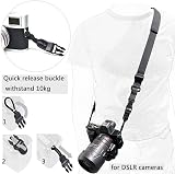 YMTHamaz3 Neoprene Camera Strap Binoculars Neck Sling Adjustable 3.8cm Wide view 5