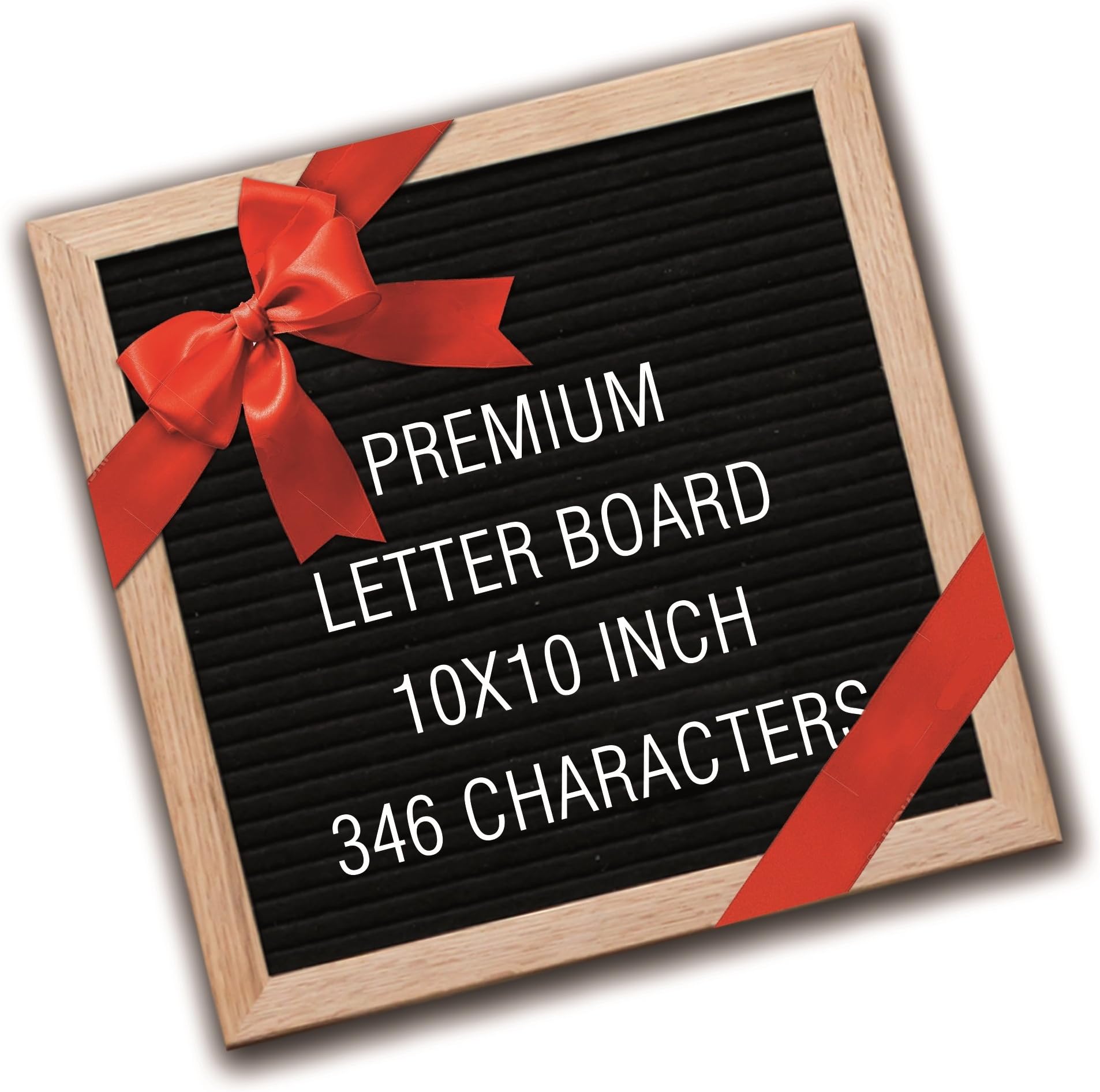 Letter Board - Felt Board - Felt Letter Board - Message Board Letter Sign - Letterboard 10x10 Wooden Letter Board Message Sign Letter Boards Stand The Black Decorative Wall Letter Board Set