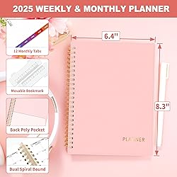 SUNEE 2025 Weekly and Monthly Planner - from