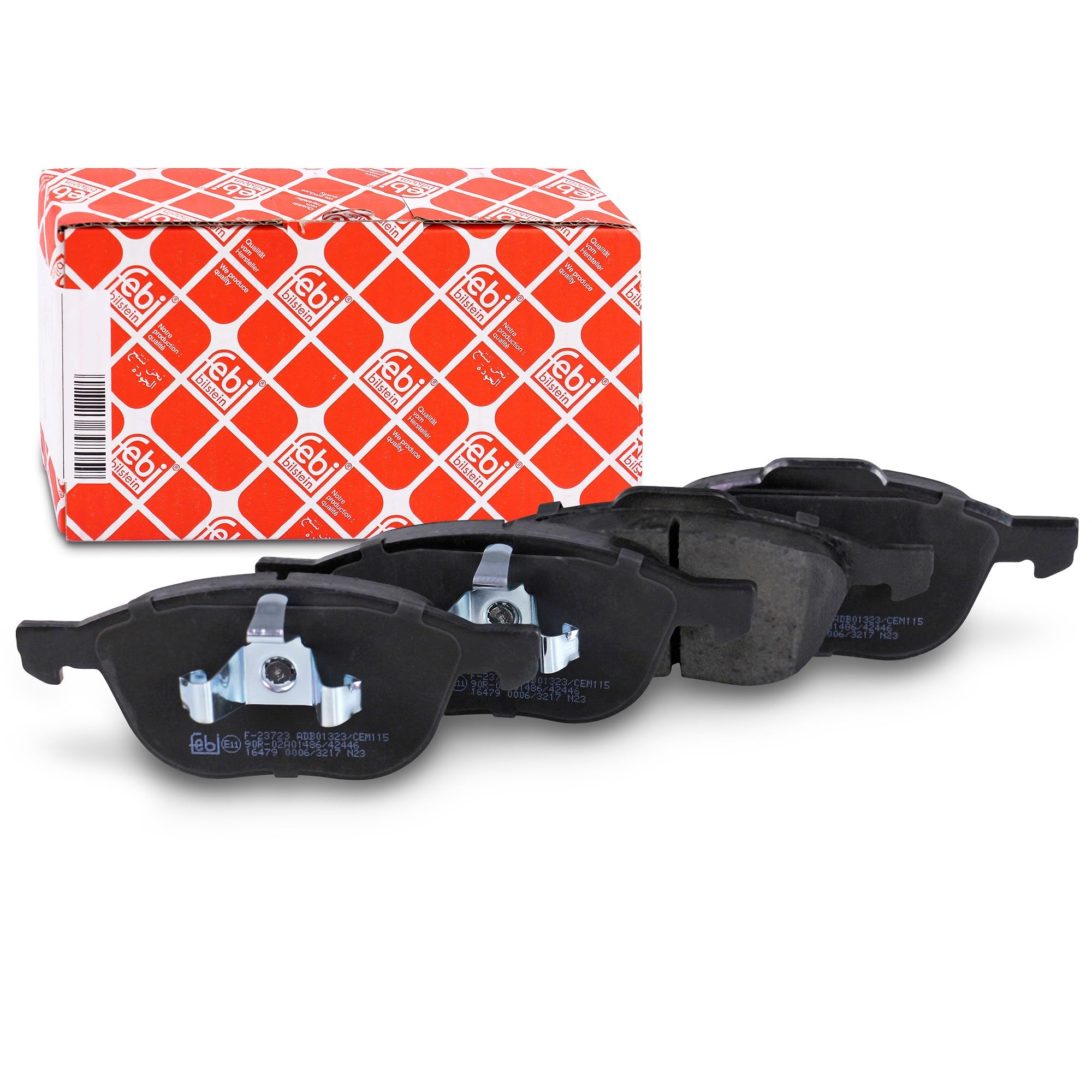 febi bilstein 16479 Brake Pad Set, 1 unit