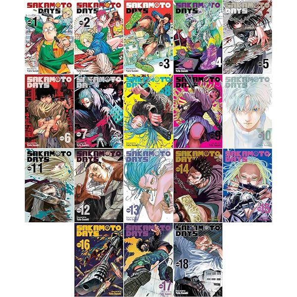 Sakamoto Days (Vol. 1-18) Complete Manga Series Collection | 18