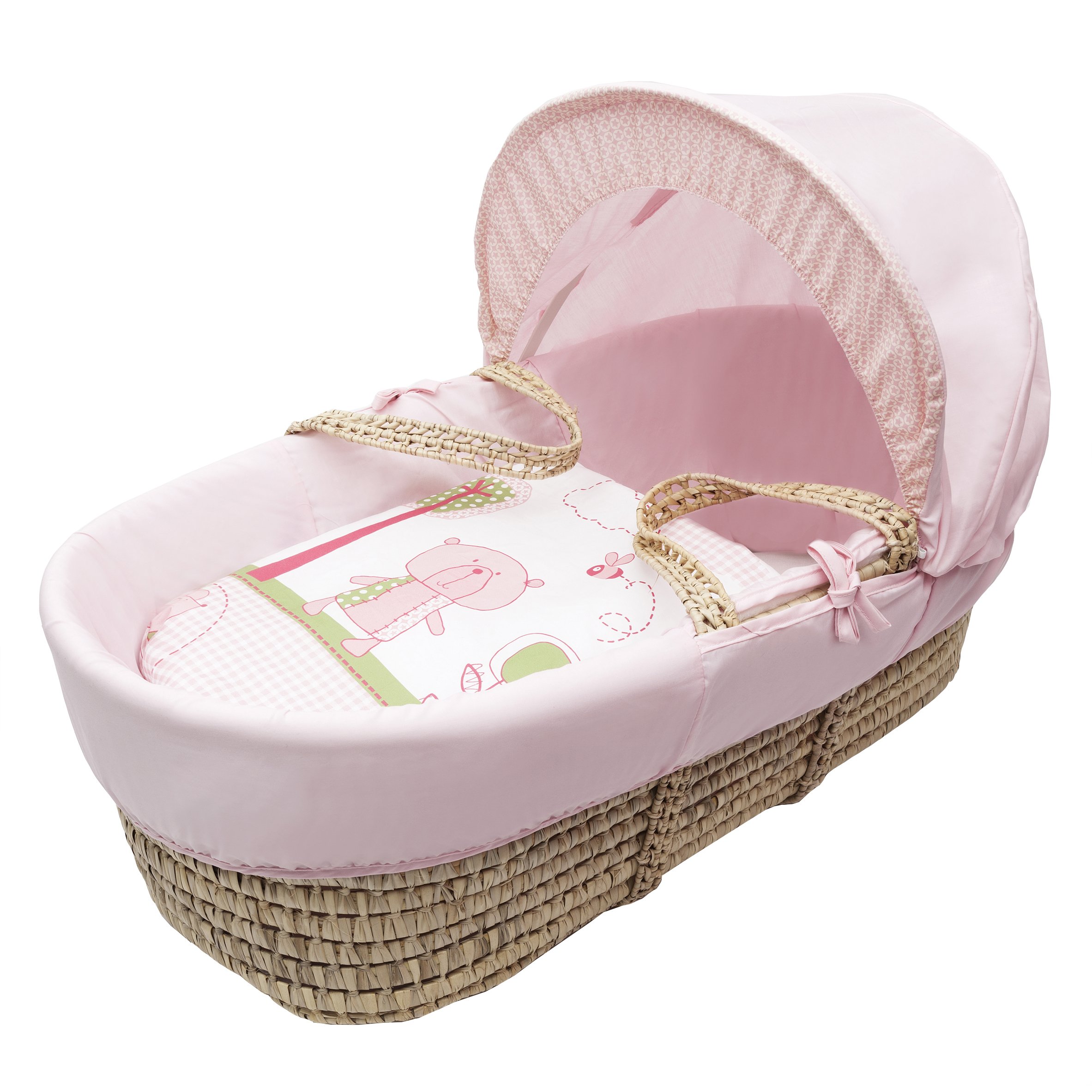 elegant baby moses basket