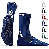 Maestro Soccer Grip Socks for Men and Women with Non-Slip Pads - Anti-Slip Socks Ideal for Football, Basketball, Sports