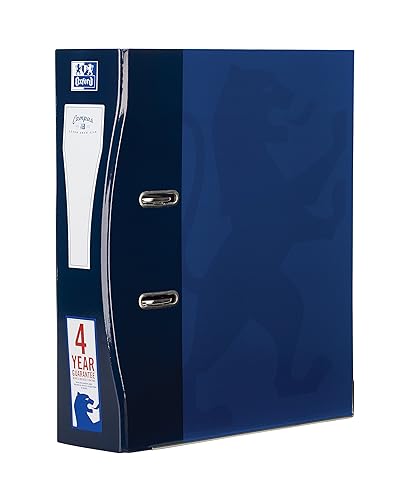 Oxford Campus A4 Lever Arch File - Navy