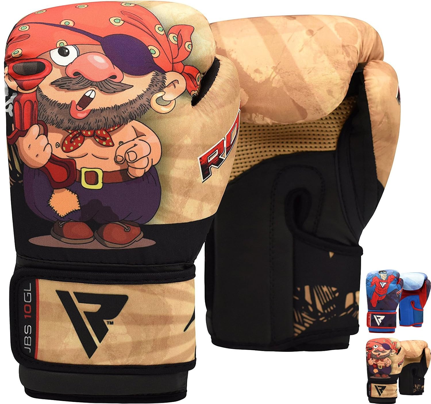 RDX Niño Guantes Boxeo Saco Entrenamiento Sparring Mitones Muay Thai Kick Boxing