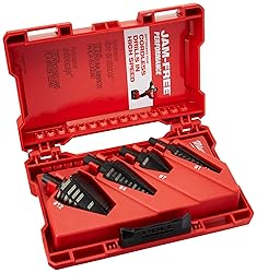 Milwaukee (MLW48899223) 4-Piece Step Drill Bit Set