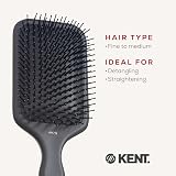 KENT AH7 Grey Extra Large Phine Pin Cushioned Base Hair Brush view 6