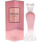 Paris Hilton Rose Rush Eau de Parfum Spray Perfume for Women | Floral and Fruity Fragrance | Notes of Papaya, Peony, Cedar, and White Musk | Feminine | Long-Lasting Scent | 3.4 Fl Oz