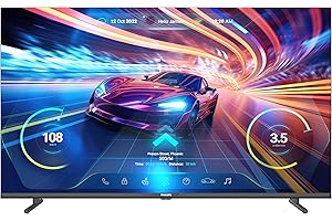 Philips Google TV 43" 4K Gaming Ultra HD Fast Response Panel 144Hz, Google TV, HDR10 (43PUG7674/F6), Dolby Atmos