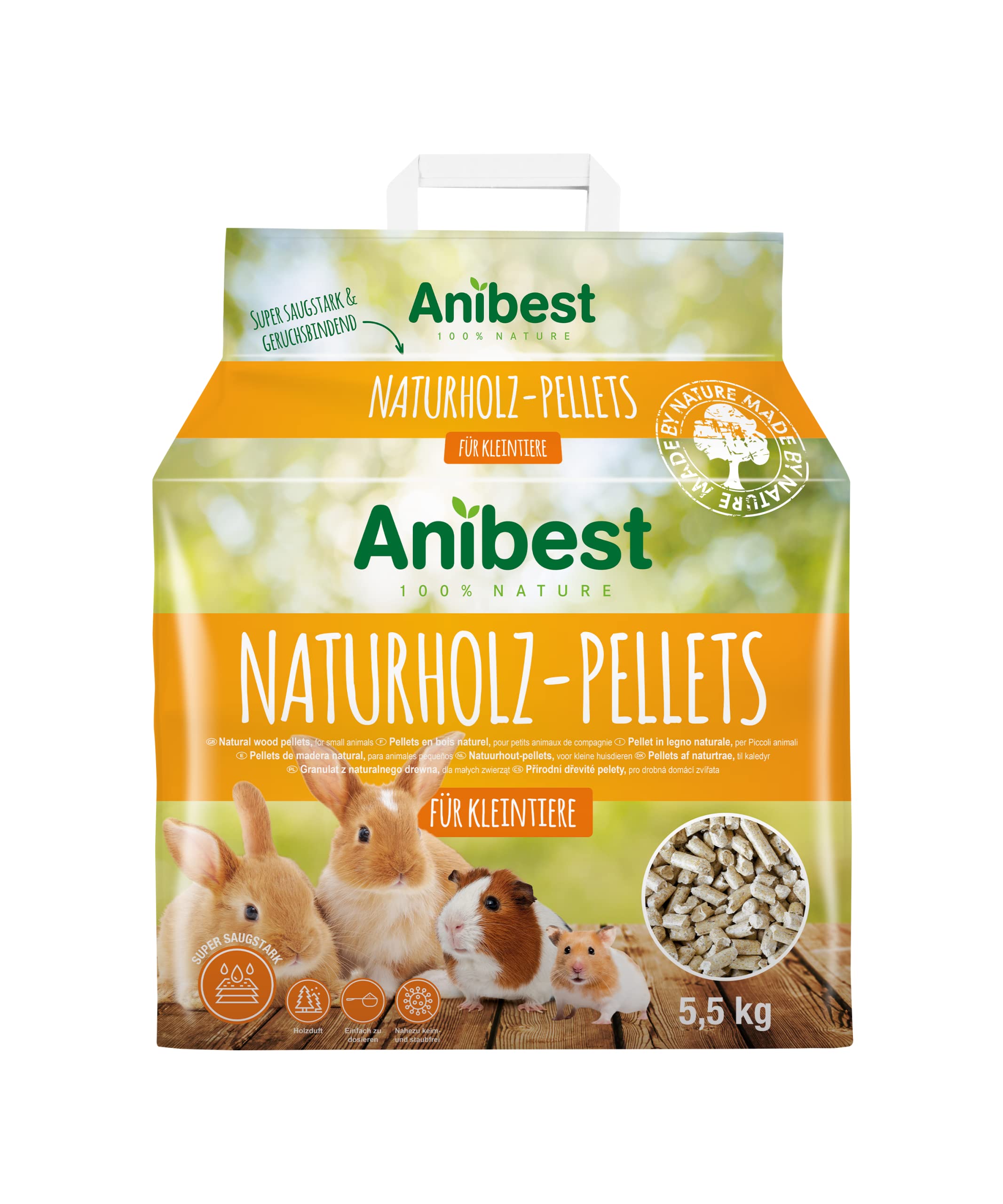 Anibest ANIBEST-10L-P-08253 Small Animal Pellets 5.5 kg