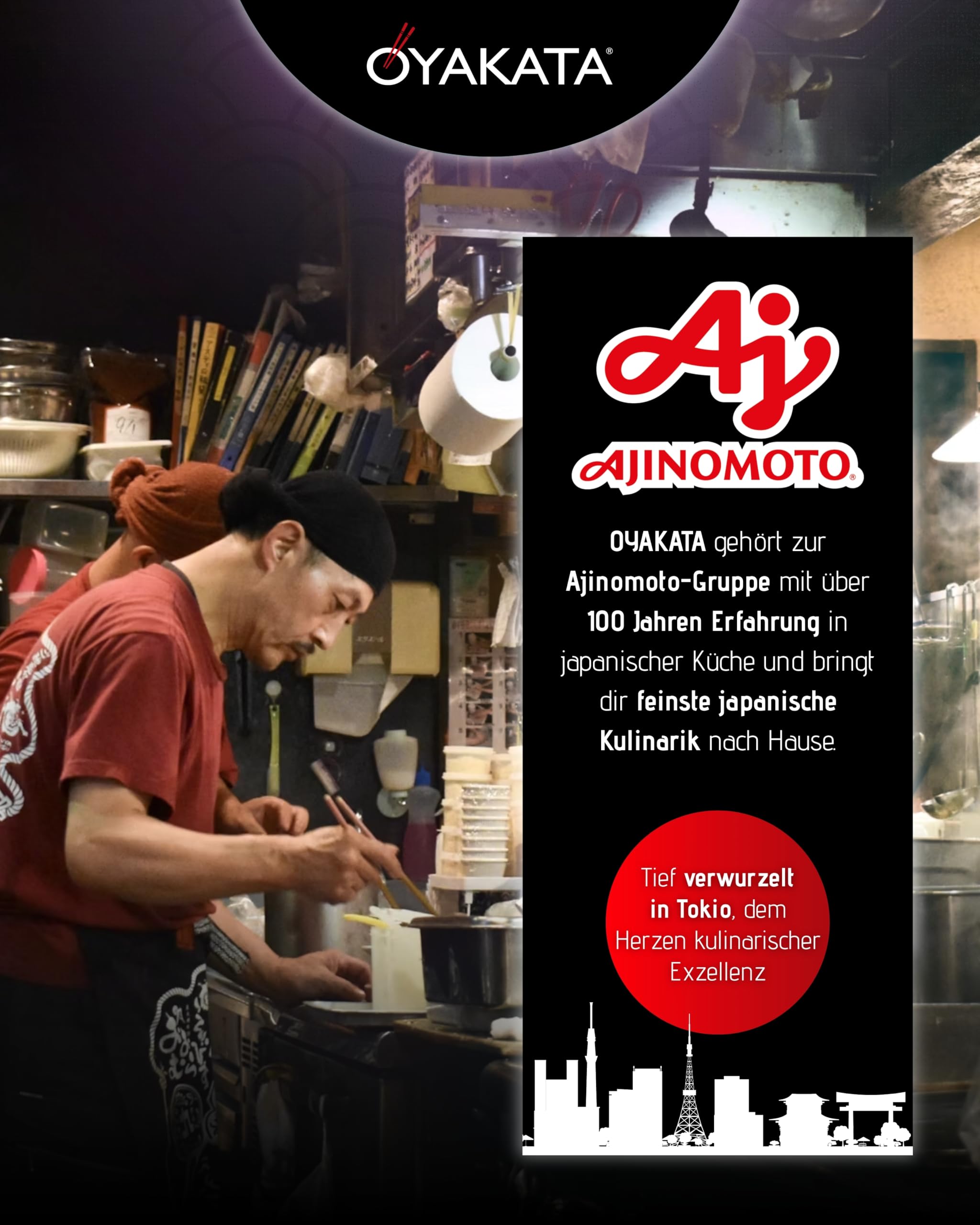 OYAKATA Instant-Nudelbecher Korean BBQ 93 g I Koreanischer Grillgeschmack & süß-würzige Sojasoße I Fertigmahlzeit in 3 Minuten I Perfekt für unterwegs & Zuhause I Authentische japanische Ramen-Nudeln 7