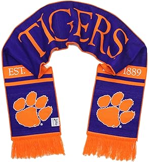 Amazoncom Tradition Scarves Clemson Tigers Scarf