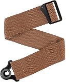 D'Addario Auto Lock Polypro Guitar Strap Brown