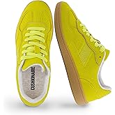 CUSHIONAIRE Bettina Women's Retro Sneaker with Cushioned Insole and Durable Gum Sole