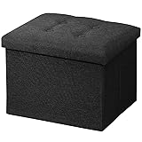 AmasSmile® Storage Ottoman Folding Foot Rest