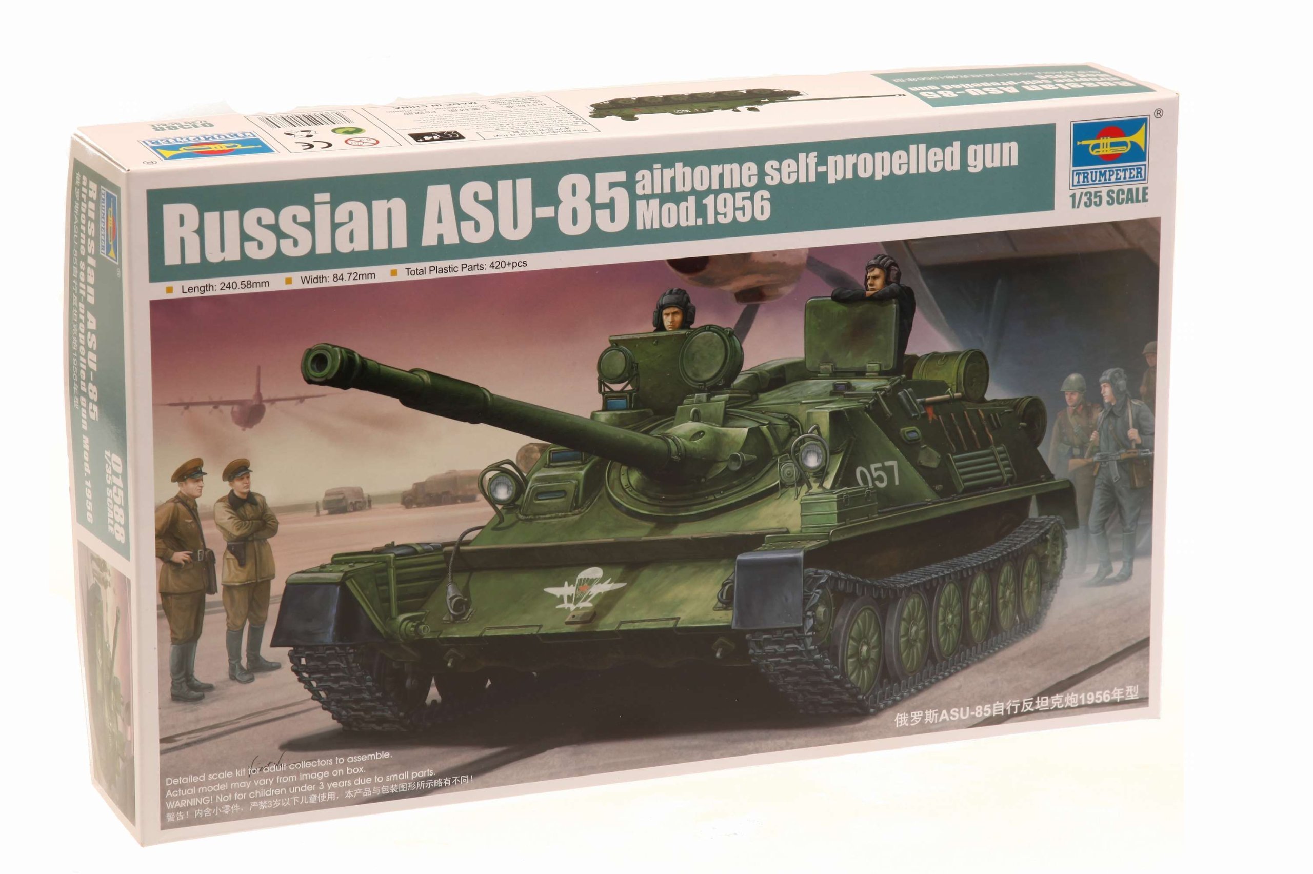 Trumpeter 1: 35 - Asu-85M Mod.1956 Self Propelled Gun
