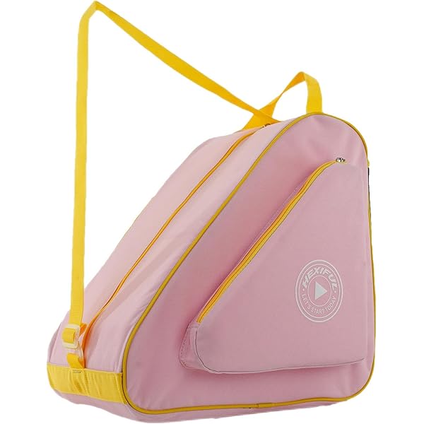 All-Skate Carrying Bag - Fits Ice, Roller, & Inline Skates, Water-Resistant With Pockets (Unisex)