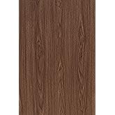 HOLOMEY Walnut Wood Contact Paper for Countertops Peel and Stick Wallpaper | 16x78 inch Brown Wood Grain Wall Paper Self-Adhesive Removable Waterproof Vinyl Wrap for Counter Top Cabinet Furniture Decor
