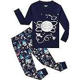 Family Feeling Kids & Toddler Boys Pajamas 2 Piece Pjs Set 100% Cotton Sleepwear